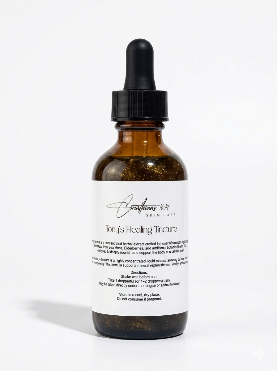 Tony’s Healing Tincture